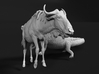 Blue Wildebeest 1:64 Attacked by Nile Crocodile 2 3d printed 