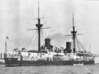 Nameplate HMS Inflexible 3d printed Victorian ironclad battleship HMS Inflexible.