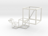 3D Golden Mean Spiral Cubes - Flipped  3d printed 