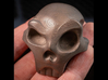 Stylized Skull 3d printed Photo of an FDM print.