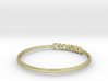 Astrology Ring Cancer US9/EU59 3d printed 18K Yellow Gold Cancer ring