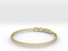 Astrology Ring Cancer US10/EU62 3d printed 18K Yellow Gold Cancer ring
