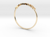 Astrology Ring Capricorne US7/EU54 3d printed 14k Gold Plated Brass Capricorn/ Capricorne ring