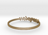 Astrology Ring Scorpion US5/EU49 3d printed Polished Gold Steel Scorpio / Scorpion ring