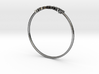 Astrology Ring Taureau US10/EU61 3d printed Polished Silver Taurus / Taureau ring