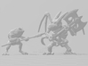Draconian Skeleton miniature model fantasy games 3d printed 