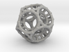 4d Polytope Bead - Non-Euclidean Math Art Pendant  3d printed 