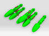 Missiles for Predator Blaster 3d printed 
