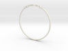 Astrology Ring Balance US11/EU64 3d printed White Natural Versatile Plastic Libra / Balance ring