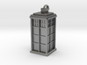 Tardis (T.A.R.D.I.S.) necklace charm 3d printed 