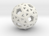 Snub Dodecahedron 3d printed 