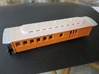 Monitor Roof for HO AHM/IHC/Pocher wood cars 1860s 3d printed printed in Smooth Fine Detail 