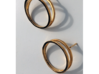 Earrings Hoola Hoop 01 3d printed 