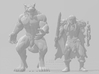 Alpha Werewolf miniature model fantasy games dnd 3d printed 