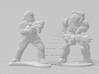 Heavy Weapons Commando miniature model games rpg 3d printed 