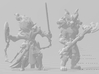 Cerberus Guardian miniature model fantasy game rpg 3d printed 