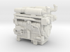 1/50th Hydraulic Fracturing TIER IV Engine 3d printed 