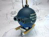 Bathysphere scale 1:8 or 1:10 3d printed finished model 1:10