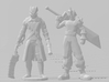 Bloodborne Hunter 1/60 miniature for games and rpg 3d printed 