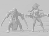 Tusked Warrior miniature model fantasy games rpg 3d printed 
