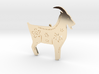 Chinese zodiac GOAT sign pendant 3d printed 