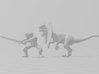 Dilophosaurus dinosaur miniature fantasy games rpg 3d printed 