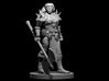 Orc Female Warrior 3d printed 