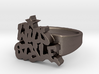 Wild Style ring 3d printed 