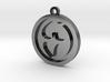 Batman Knightfall Pendant 3d printed Sterling Silver Is a beautifully soft and bright metal, skin safe, perfect for everyday wear, and polished to a mirror finish. 