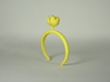 Bracelet with one large flower of the Tulip 3d printed 