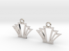 Squared palm [Earrings] 3d printed 