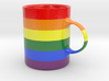 Rainbow Cofee Cup 3d printed 