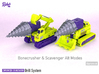 Bonecrusher+Scavenger CBB [Devastator Drill Sys.] 3d printed 