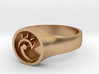 Gwendolyn’s Wartlop Glyph Small Face Ring 3d printed 