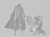 Charming Succubus miniature model fantasy game dnd 3d printed 