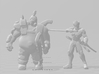 Overwatch Genji Ninja miniature for games and rpg 3d printed 