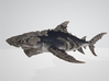 Stone Shark 100mm miniature model fantasy game dnd 3d printed 