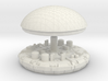 Dome and top 3d printed 
