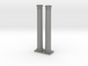 2 Doric Columns14cm high 3d printed 