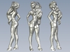1/24 scale nose-art striptease dancer figure D 3d printed 