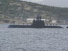Nameplate Y/B Παπανικολής (HS Papanikolis) 3d printed Type 214-class attack submarine HS Papanikolis.