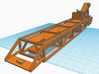 1/50th Hydraulic Fracturing Sand cradle trailer 3d printed 