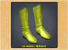 1:6 Scale Dr. Fate Boots 3d printed 