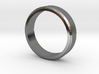 Modern Round Ring  3d printed 