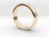 Modern Round Ring  3d printed 