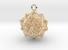 Starcage with internal stellated Icosahedron 3d printed 