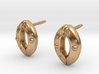 Stomata Earrings - Science Jewelry 3d printed 