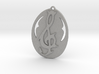 Hellscore emblem disk earring 3d printed 