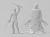 The Entity 40mm miniature model horror games rpg 3d printed 