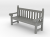 SE scale Hyde Park Bench 3d printed 